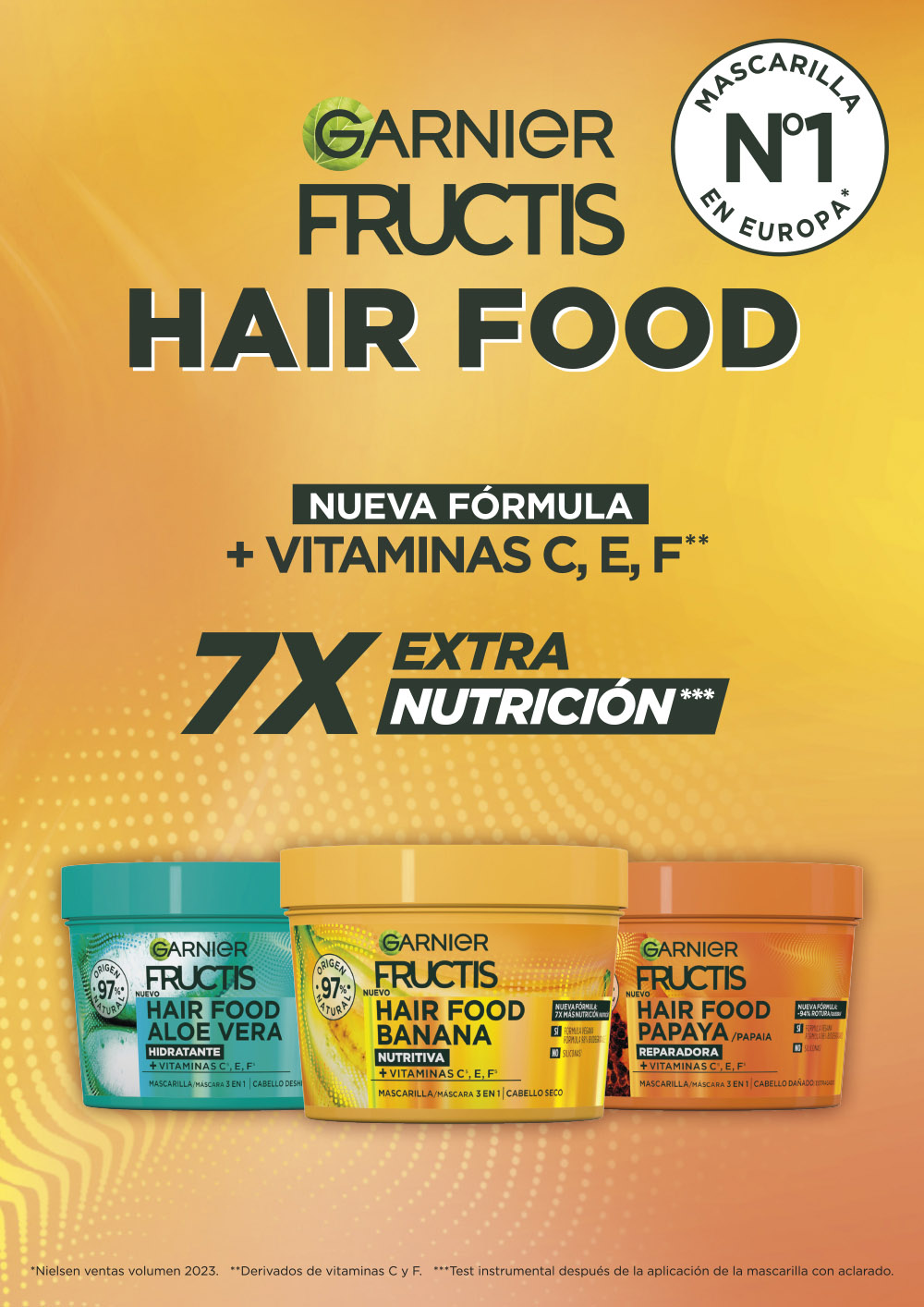 FRUCTIS Hair Mask Ad Design